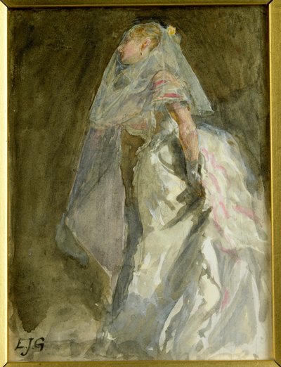 La novia, c.1880 de Edward John Gregory